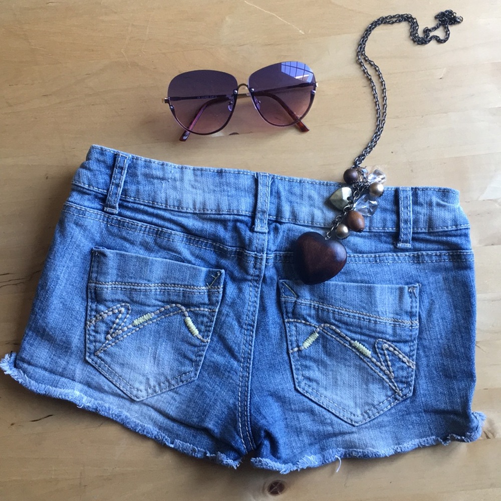 Unique Jean Shorts - Picture 2 of 3